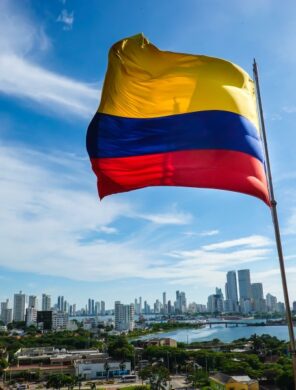 Flagge - Cartagena - Kolumbien