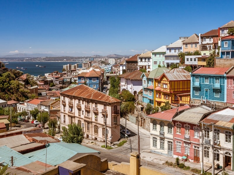 Farbenprächtige Valparaiso