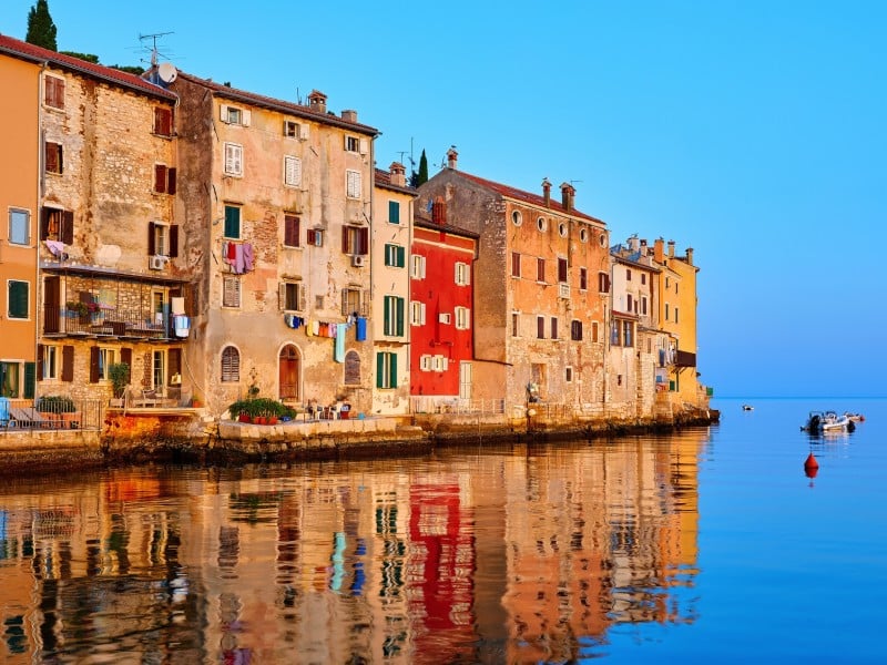 Häuser - Rovinj - Kroatien