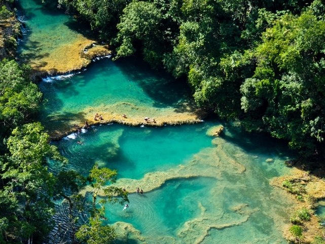 Natur-Pools - Semuc Champey - Guatemala