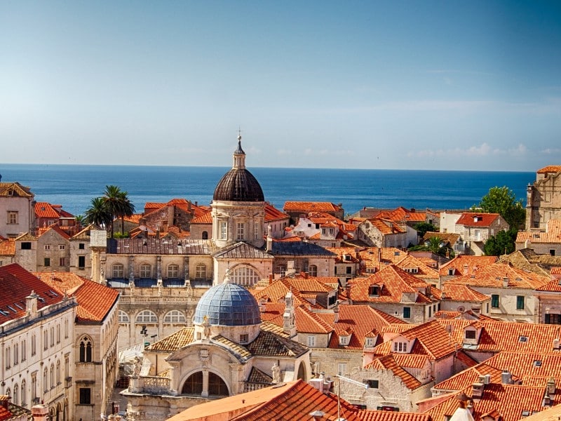 Rote Dächer - Dubrovnik - Kroatien