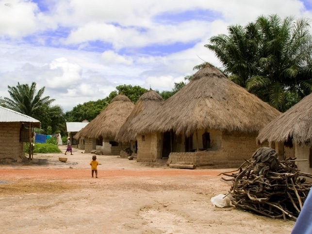 Kleines Dorf - Sierra Leone