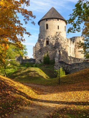 Burg im Wald - Cēsis - Lettland