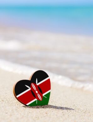 Flagge-Kenia