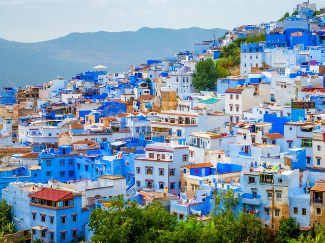 Blaue Medina - Chefchaouen - Marokko
