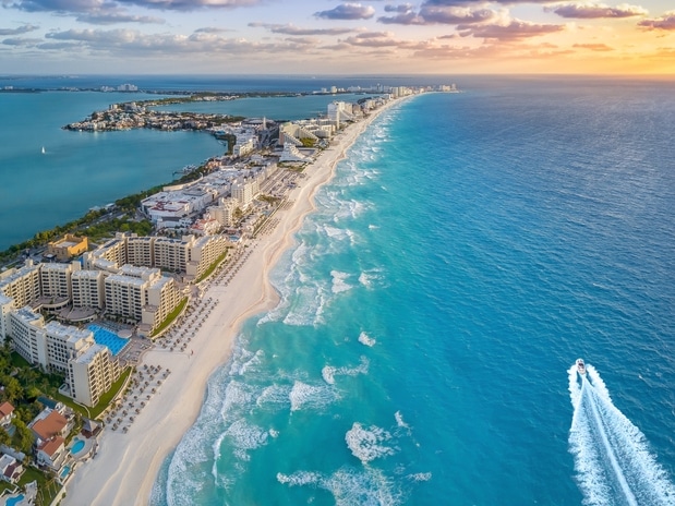 Aerial - Cancún - Mexiko