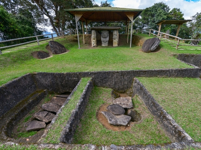 Antike Statuen - San Agustin - Kolumbien