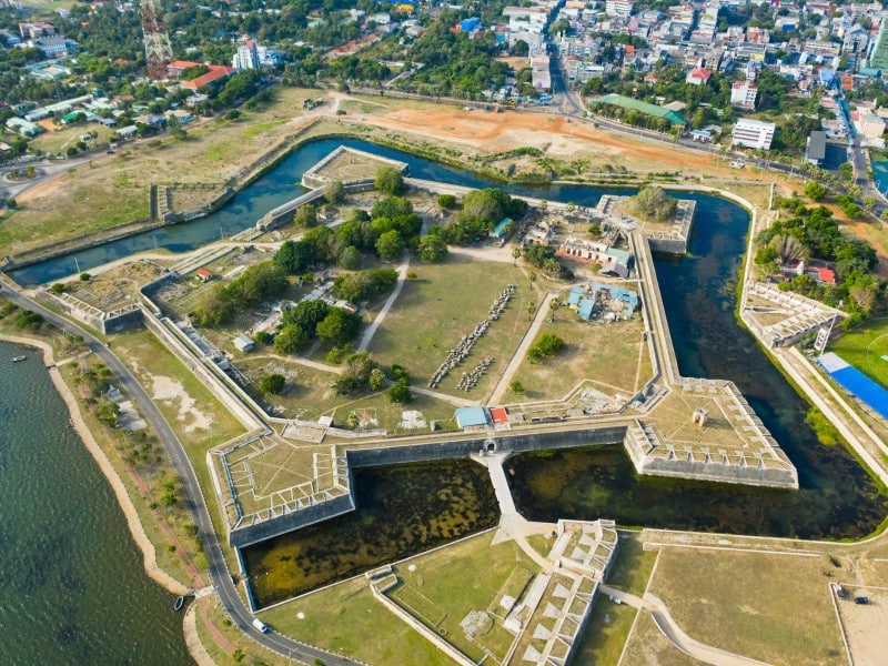 Alte Festung von Jaffna - Sri Lanka