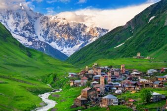 Tal - Ushguli - Georgien