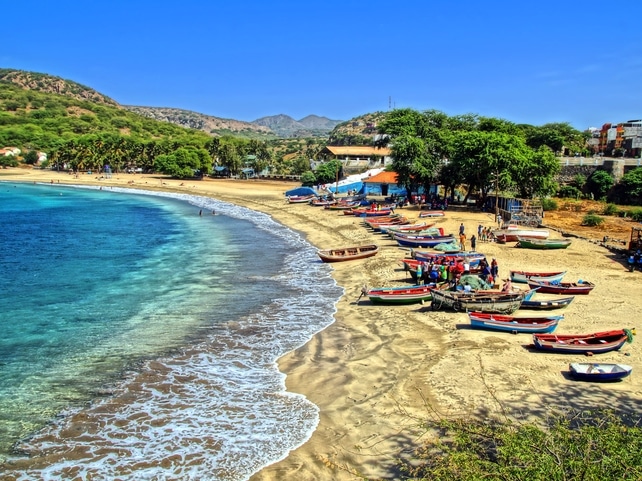 Strand & Boote - Santiago - Kap Verde
