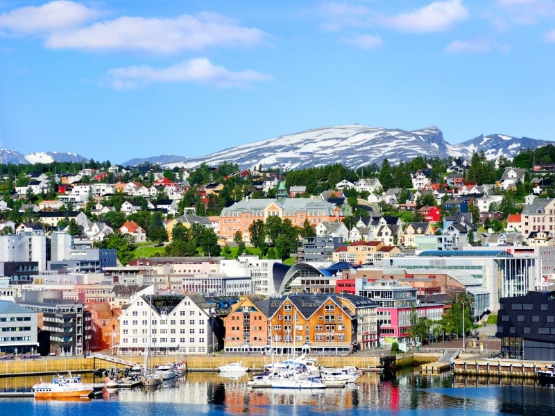 Hafen - Tromsø - Norwegen