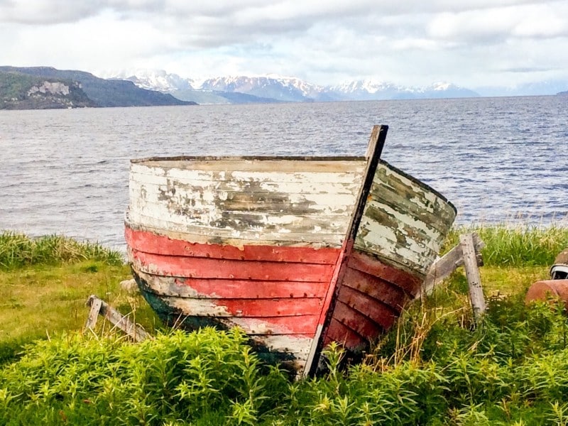 A boat in Alta