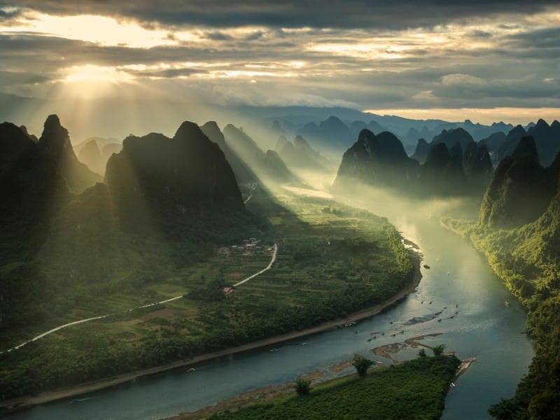 Karst Berge - Guilin - China