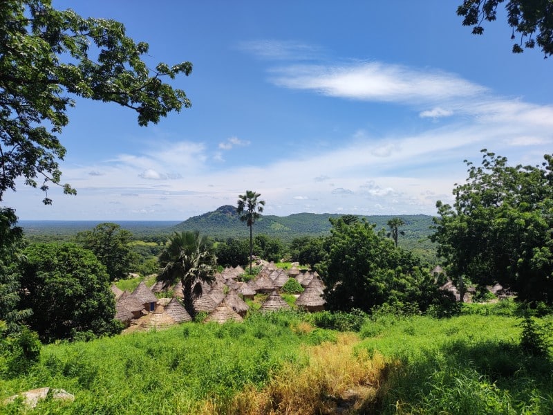 Bedik-Dorf - Bassari-Berge - Senegal