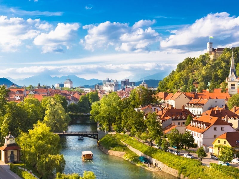 Panorama - Ljubljana - Slowenien