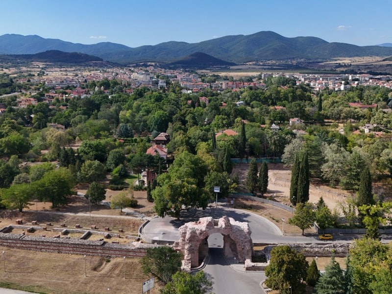 Aerial - Hisarya - Bugarien