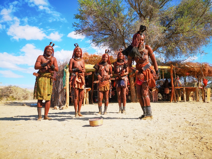 Himba-Volk - Kaokoland - Namibia