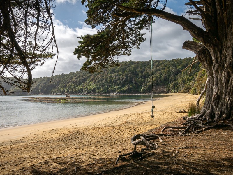 Strand - Stewart Island - Neuseeland
