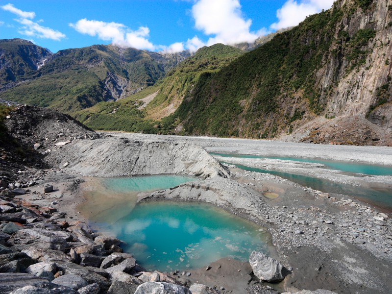Gletscherseen - Neuseeland