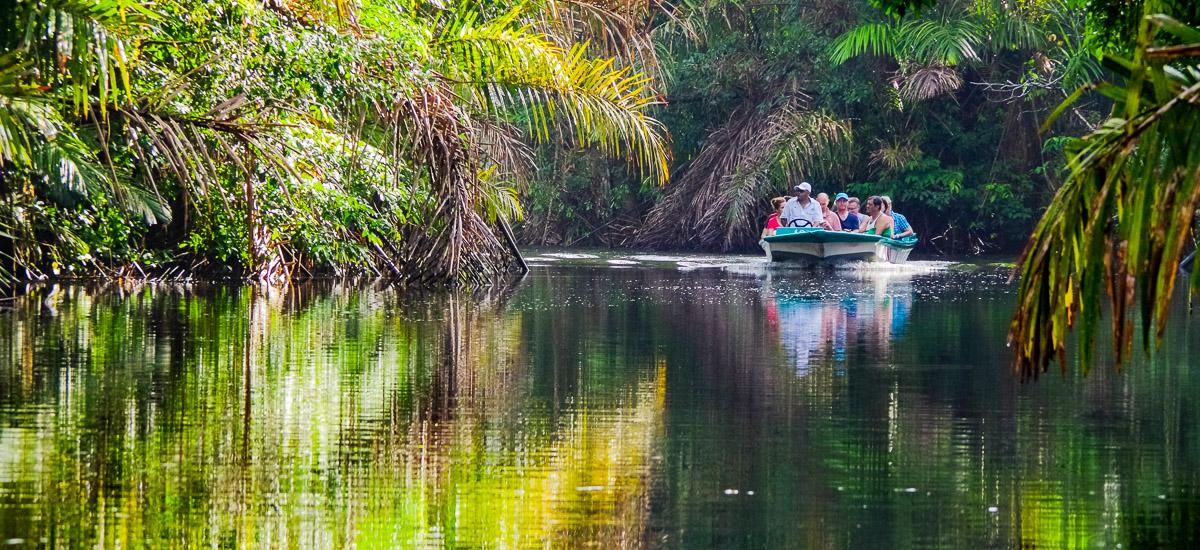 Bootsfahrt im Tortuguero-Nationalpark