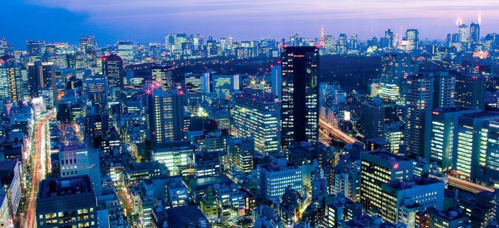 Tokyo im Abendlicht