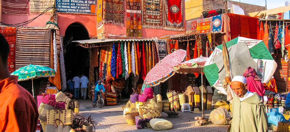 Souk in Marrakesch