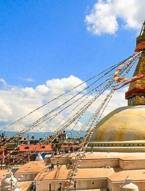 Die große Stupa von Bodnath