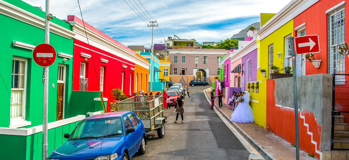 Malaienviertel in Kapstadt