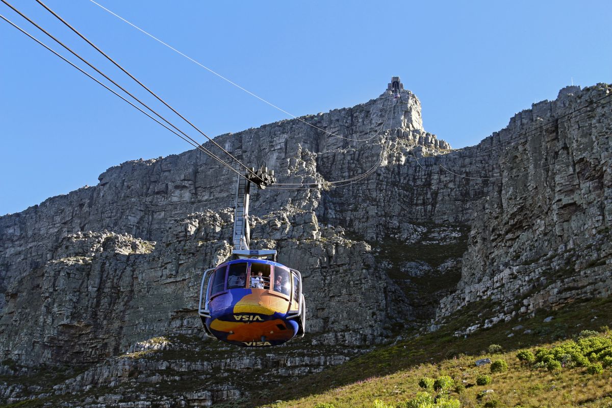 Seilbahn am Tafelberg