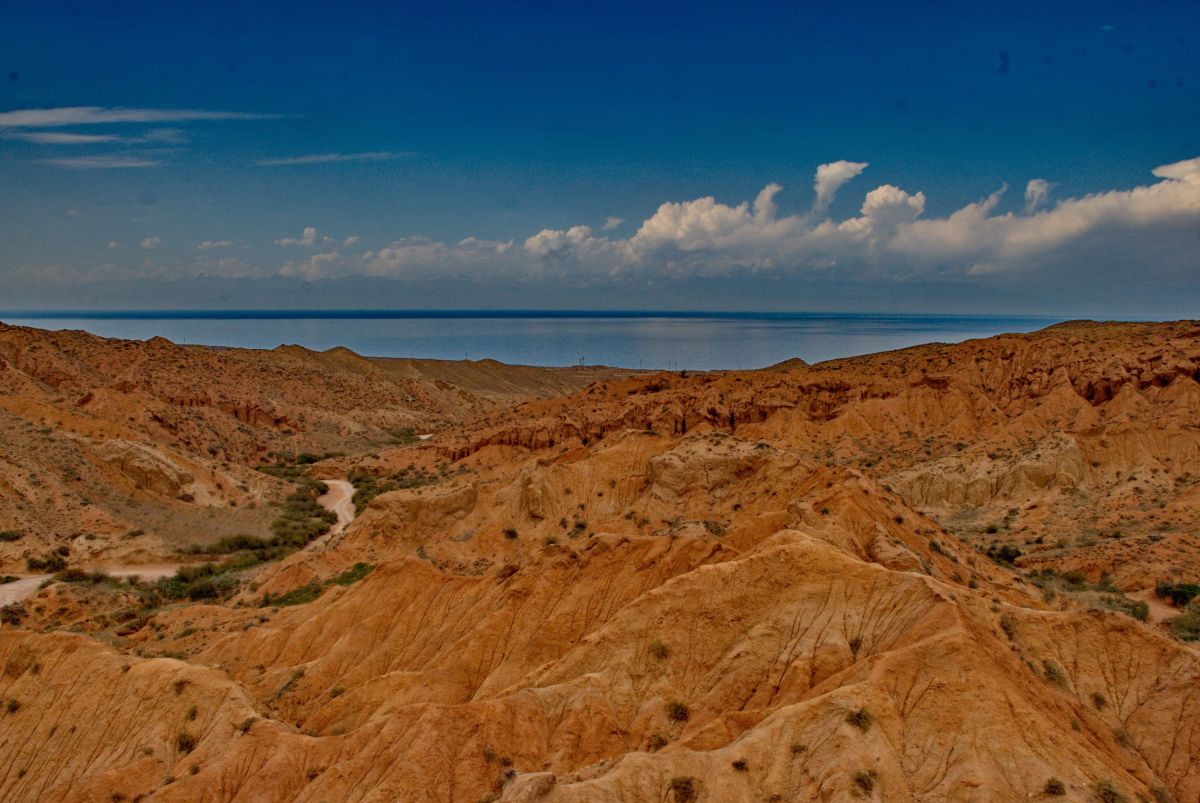 Skazka Canyon am Ufer des Issyk Kul