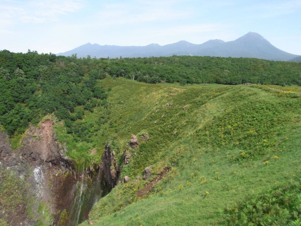 Steilküste in Shiretoko