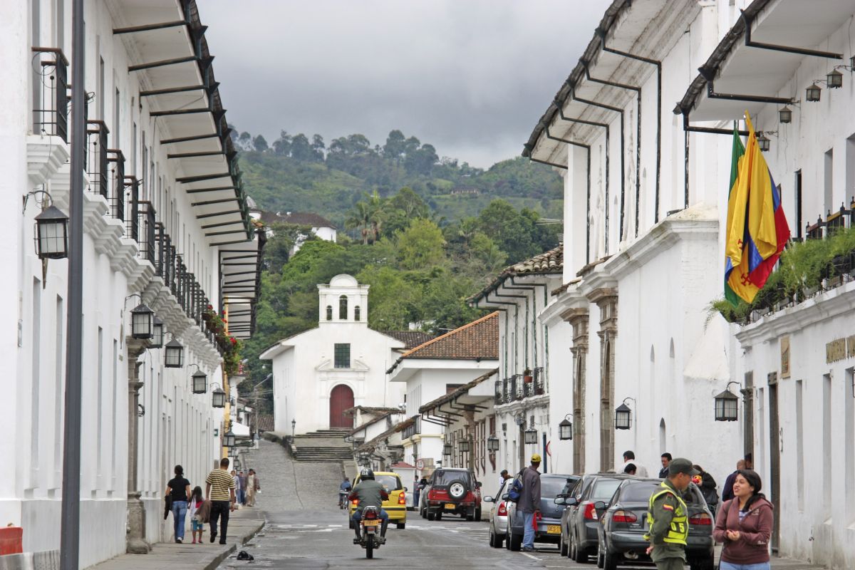 Die Weiße Stadt Popayan