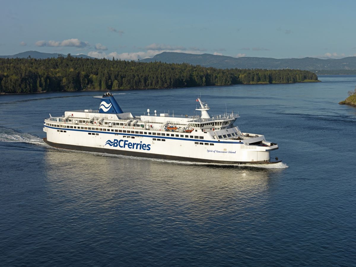 Fähre vor Vancouver Island