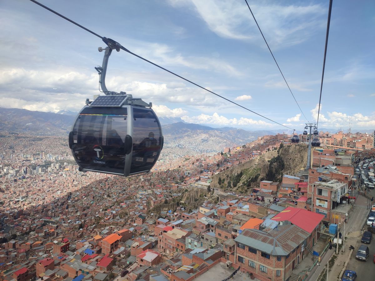 La Paz: Stadtbesichtiung mit Hilfe der höchsten Seilbahn der Welt