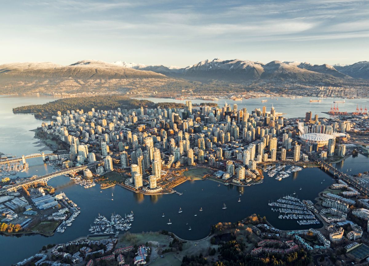 Luftansicht von Vancouver