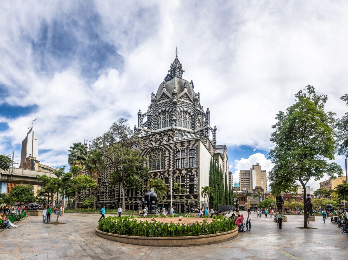 Botero-Platz und Kulturpalast, Medellin