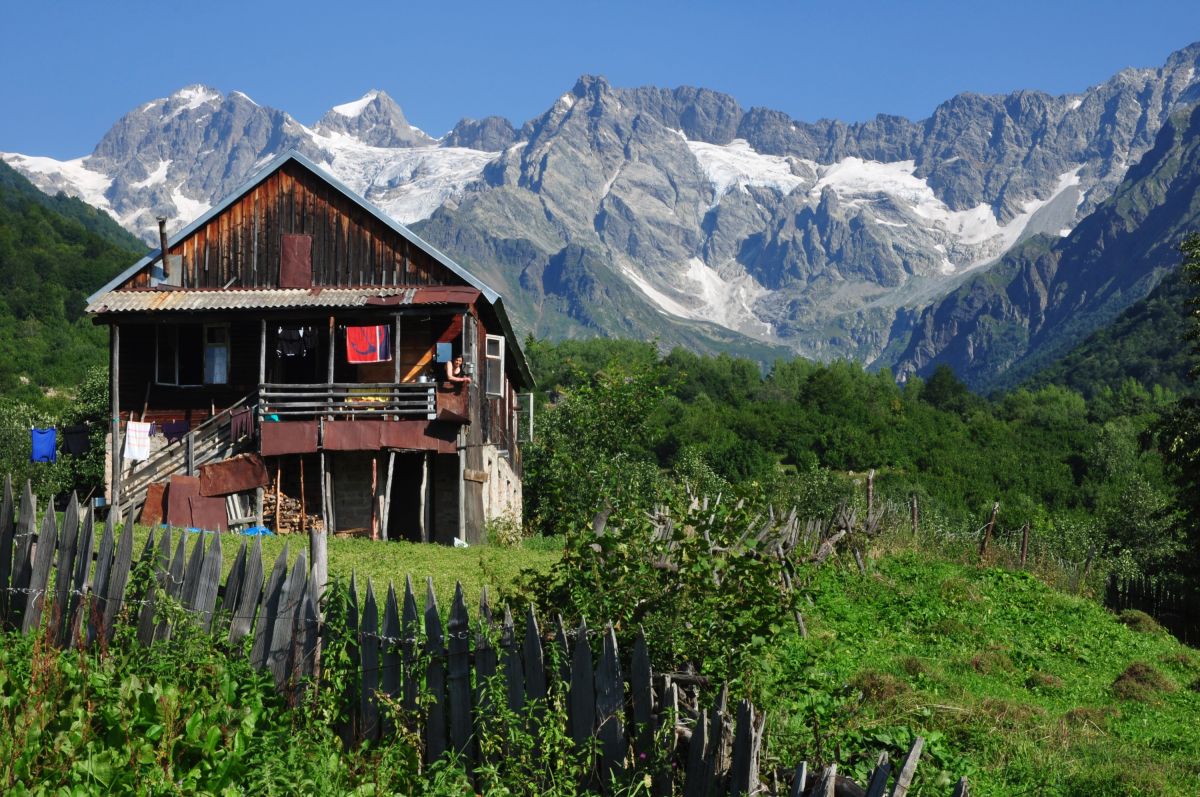 Haus in Oberswanetien