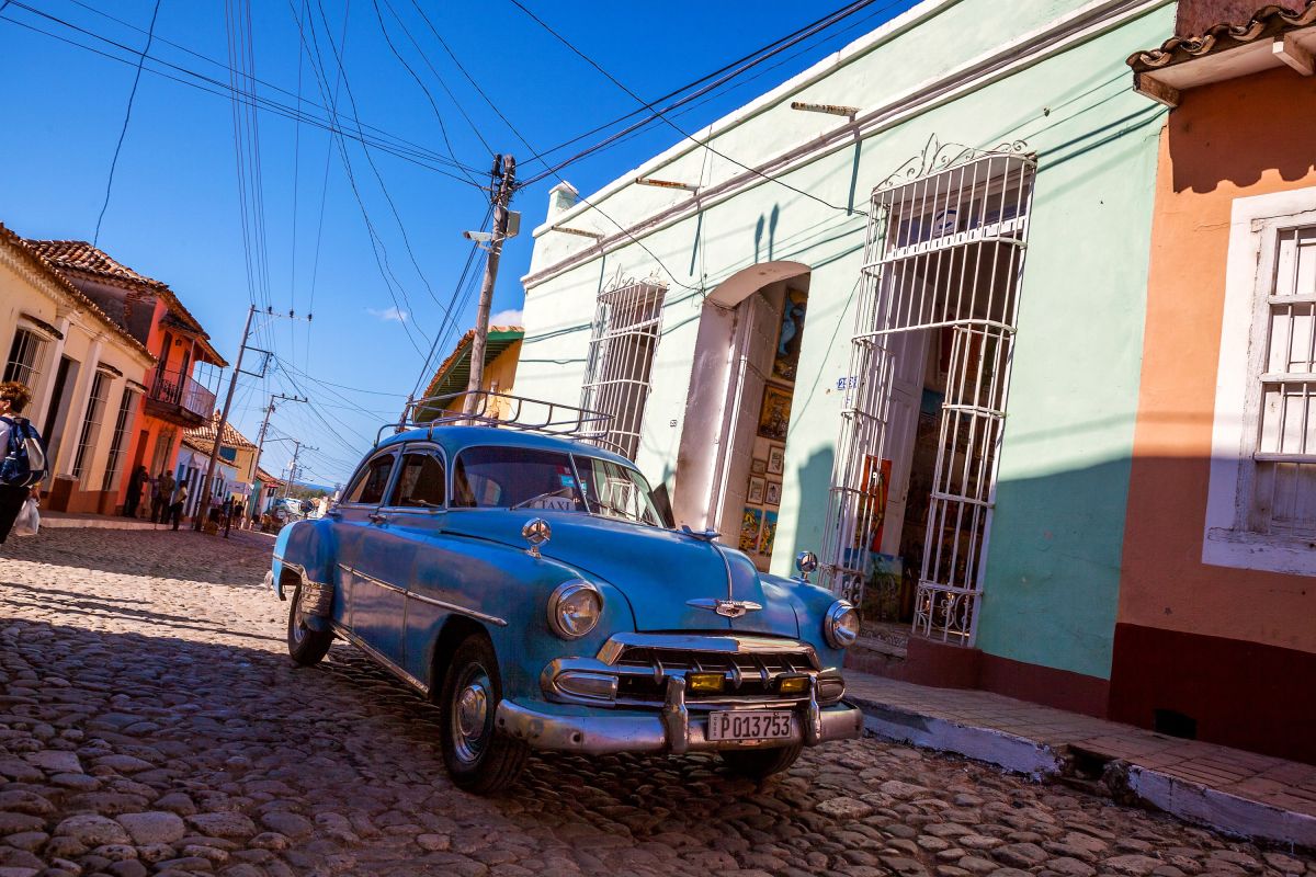 Oldtimer in Trinidad, Kuba
