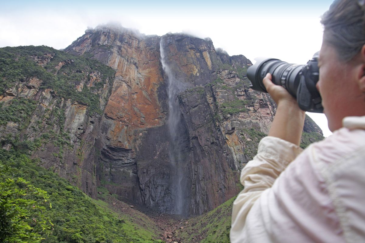Unterwegs am Salto Angel, Venezuela