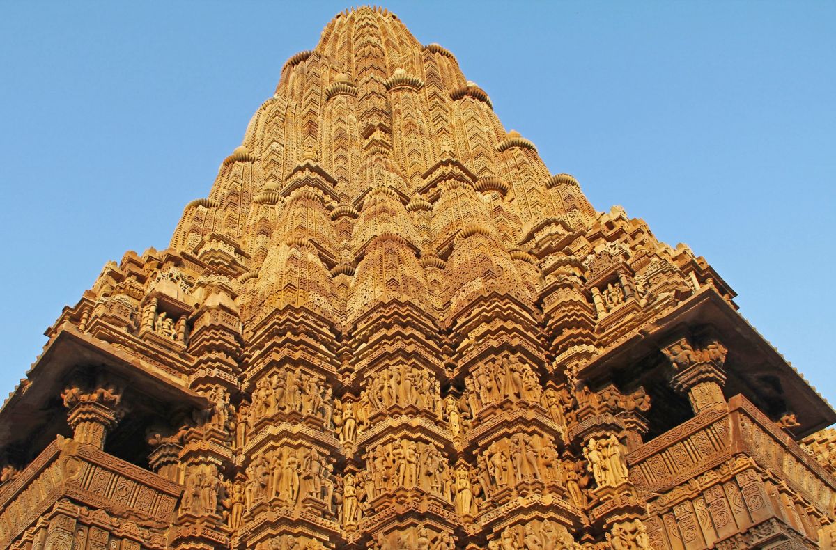 Khajuraho Tempelanlagen erotische Szenen