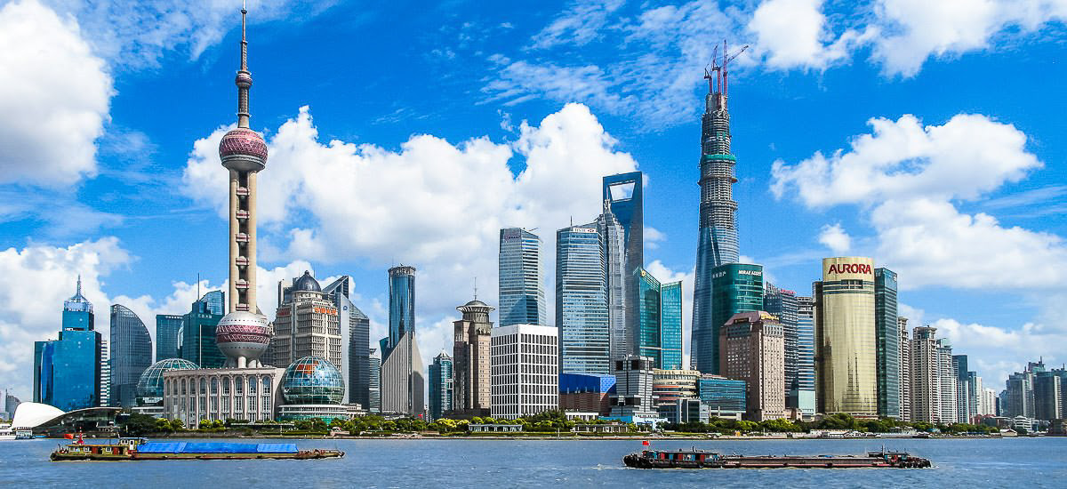 Skyline von Shanghai