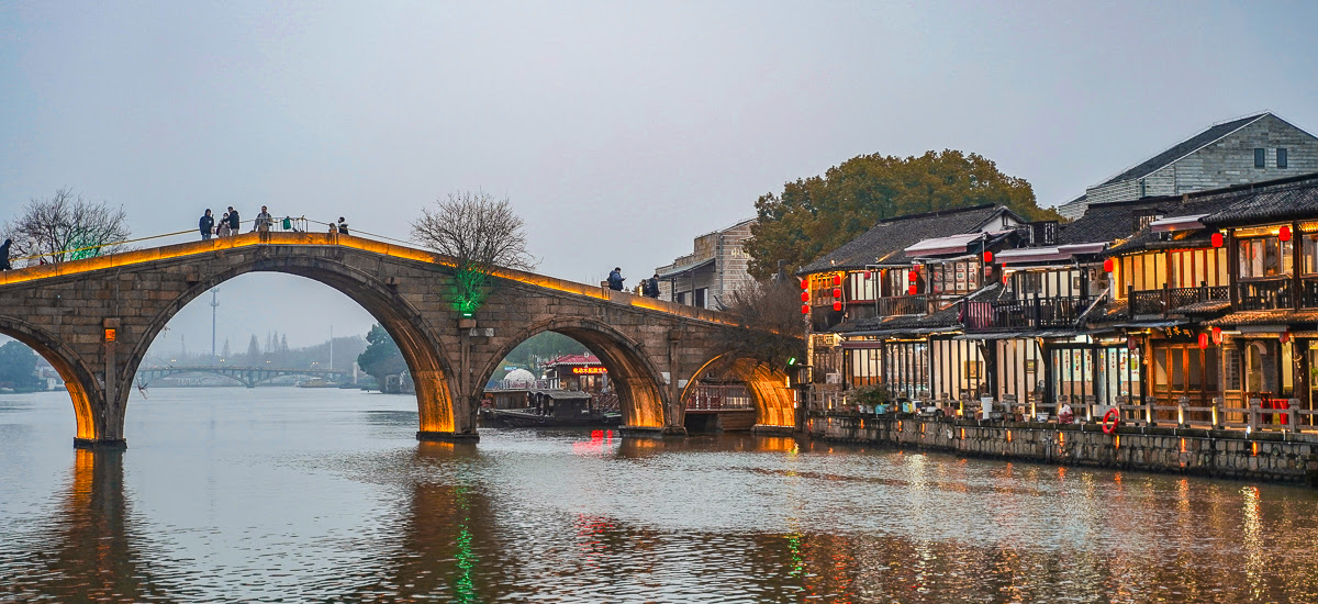 Das Wasserdorf Zhujiajiao