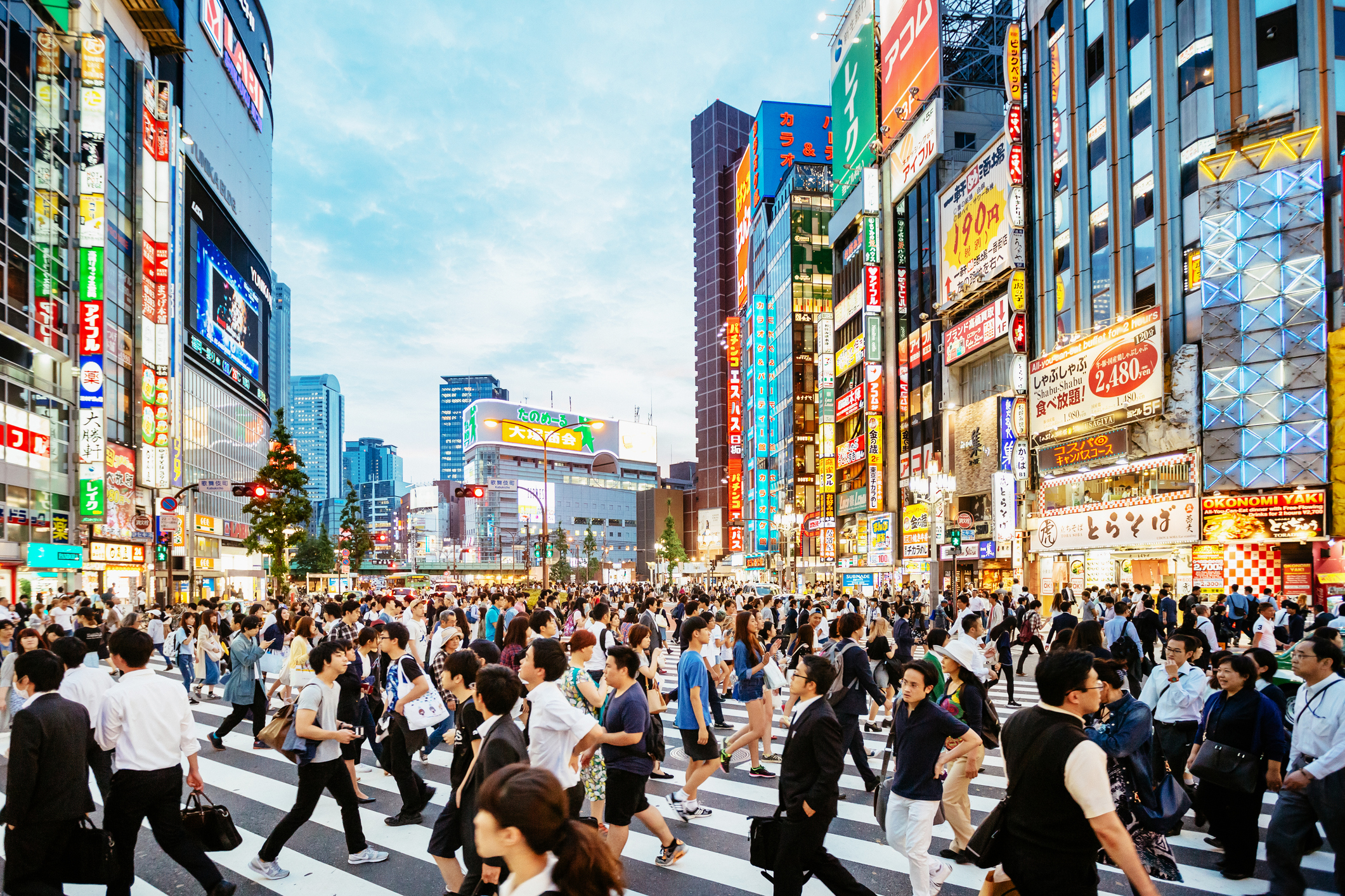 Japan Südkorea Reise Tokio