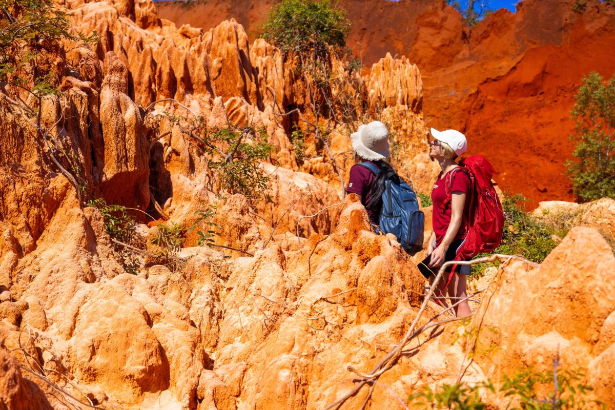Entdecken Sie die Tsingy Rouge im Norden Madagaskar