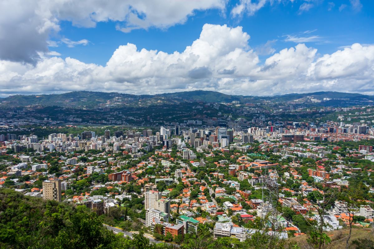 Aussicht auf Caracas vom Avila-Nationalpark in Venezuela
