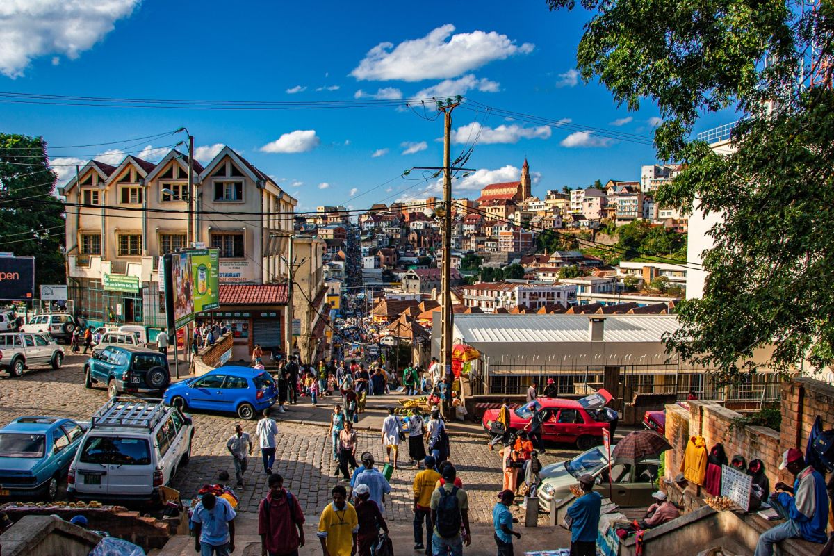 Entdecken Sie das bunte Treiben von Antananarivo in Madagaskar