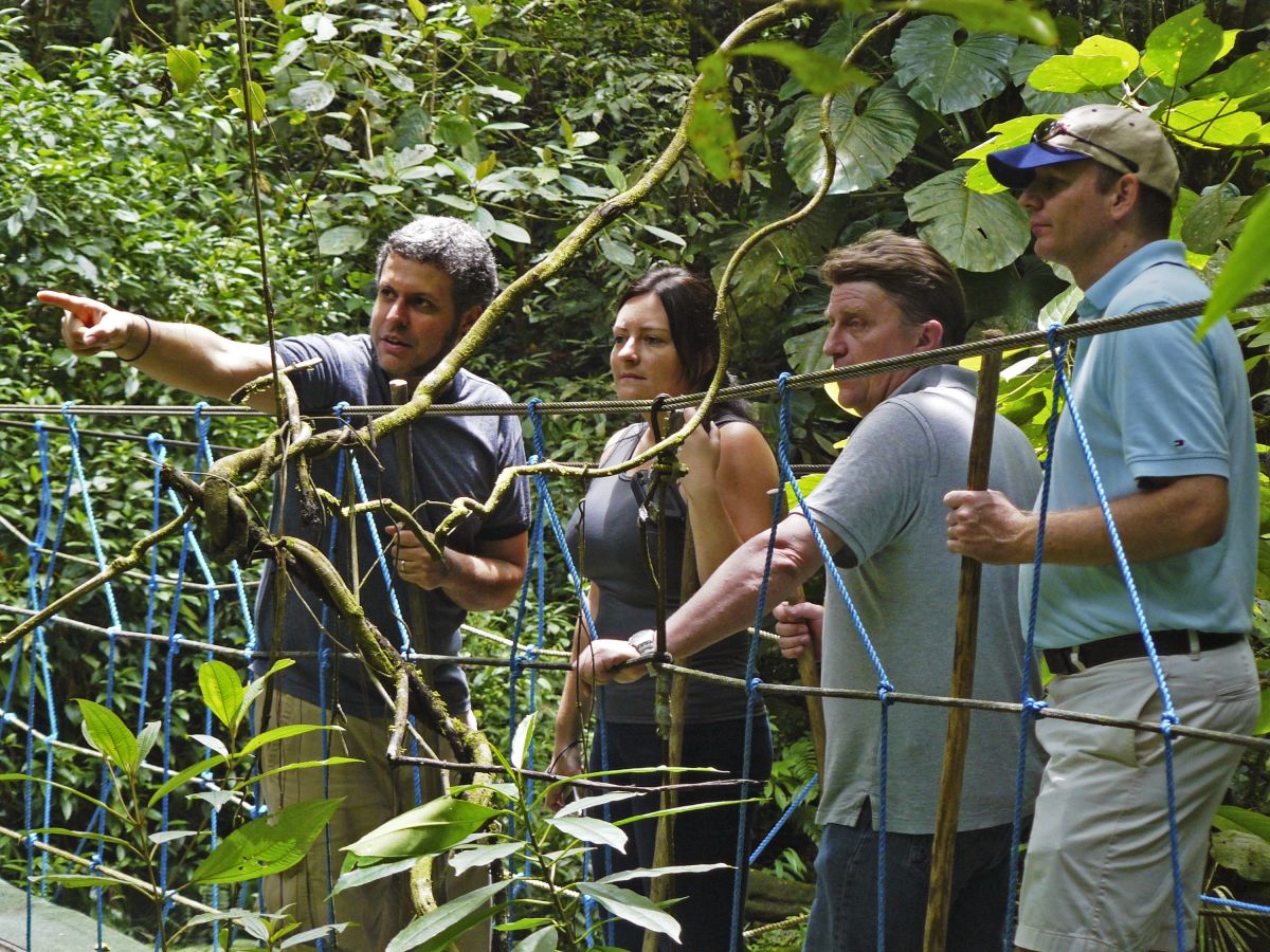 Geführte Tierbeobachtung im Regenwald von Panama