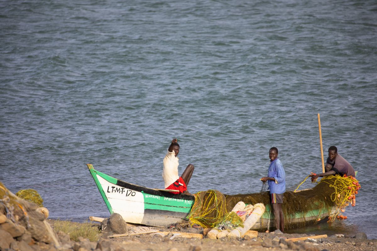 Fischer am Turkanasee: Ein Einblick in das Leben in Kenia