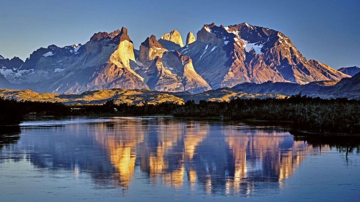 Entdecken Sie das Massiv im Nationalpark Torres del Paine, Chile