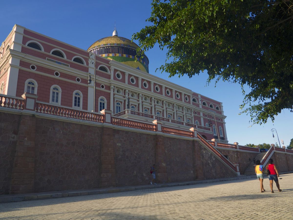 Historisches Opernhaus in Manaus, Brasilien – Ein Ort mit beeindruckender Architektur